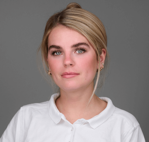 Justine Klaassen bij tandartspraktijk Hoge Weide in Leidsche Rijn